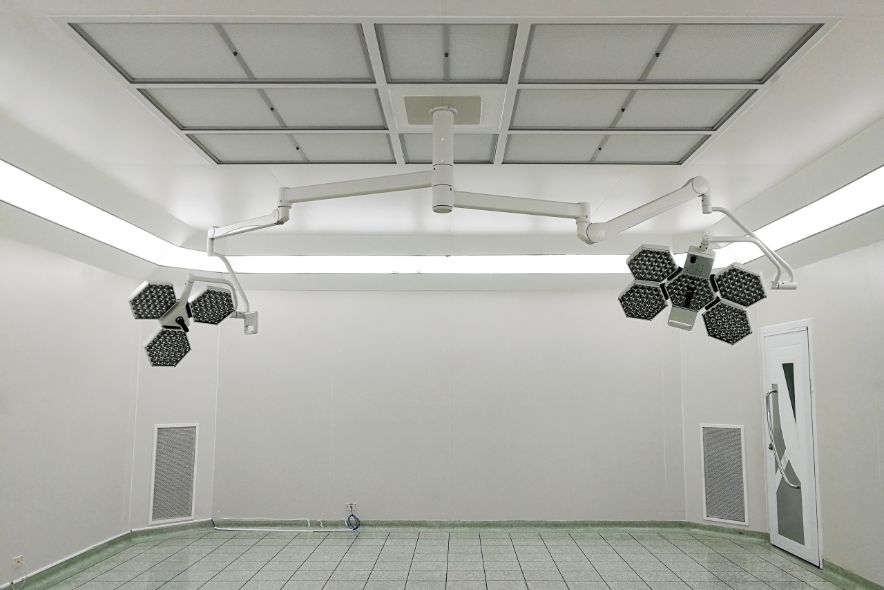 Operating Theatres with HEPA Filters